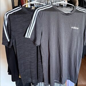 Adidas workout shirt set